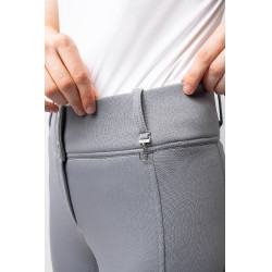 Pantalón térmico con asiento completo Mira para mujer Horze Morella negra Violeta