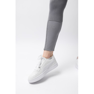 Pantalón térmico con asiento completo Mira para mujer Horze Morella negra Violeta