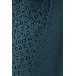 Pantalón de equitación térmico full grip Horze Rhea infantil con bolsillos traseros