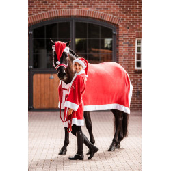 Gorra de Navidad para caballo Horze Port Royale Burdeos Gorra de Navidad para caballo Horze Port Royale Burdeos
