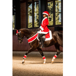 Toque de Navidad para casco Horze Port Royale Burdeos Toque de Navidad para casco Horze Port Royale Burdeos