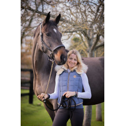 Chaqueta acolchada PENELOPE New Roger Azúl / gris