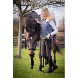 Chaqueta acolchada PENELOPE New Roger Azúl / gris