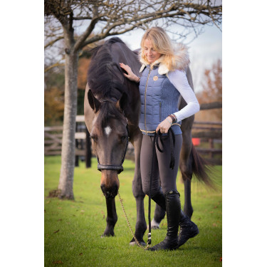 Chaqueta acolchada PENELOPE New Roger Azúl / gris