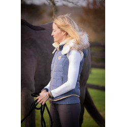 Chaqueta acolchada PENELOPE New Roger Azúl / gris