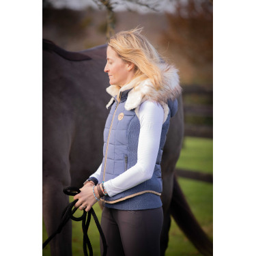 Chaqueta acolchada PENELOPE New Roger Azúl / gris