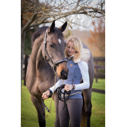 Chaqueta acolchada PENELOPE New Roger Azúl / gris