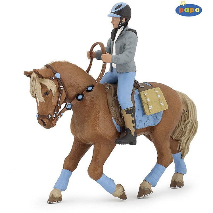 Caballo del jinete joven PAPO