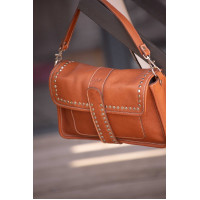 Bolso de mano Pénélope Cavalia Coñac Marrón