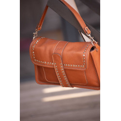 Bolso de mano Pénélope Cavalia Coñac Marrón