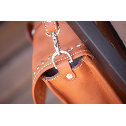 Bolso de mano Pénélope Cavalia Coñac Marrón