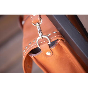 Bolso de mano Pénélope Cavalia Coñac Marrón