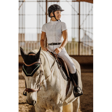 Polo Equithème Dorla Blanco Polo Equithème Dorla Blanco