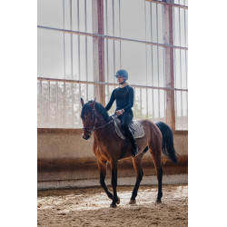 Pantalón Equithème Flora con culera de silicona Negro Pantalón Equithème Flora con culera de silicona Negro