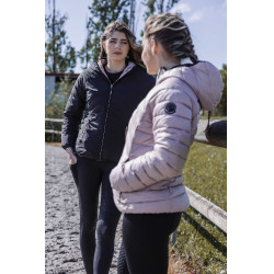 Pantalón Equithème Flora con culera de silicona Negro Pantalón Equithème Flora con culera de silicona Negro