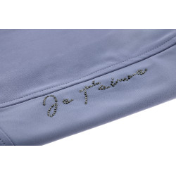 Pantalón Equithème Flora con culera de silicona Púrpura Violeta