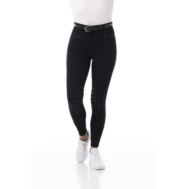 Pantalón Equithème Safir Negro / azúl