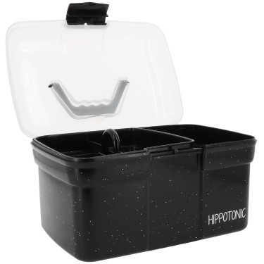 Caja de limpieza HIPPOTONIC - Purpurina Negro