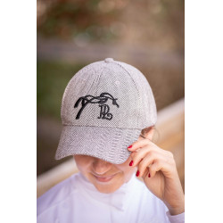 Gorra Pénélope Naomi Chevron Negro