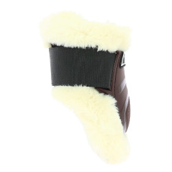 Protectores de menudillo Norton XTR de borreguillo sintético Castaño Marrón