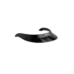 Visera para casco Naca Negro ónix brillante / oro rosa