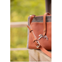 Bolso PENELOPE - Pablito - Tamaño grande Motivo de espiga / coñac