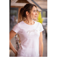 Camiseta Pénélope Iconic Strass Negro Camiseta Pénélope Iconic Strass Negro