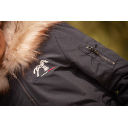 Cazadora Pénélope Lyon Azul marino glitter