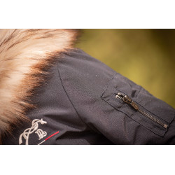 Cazadora Pénélope Lyon Azul marino glitter