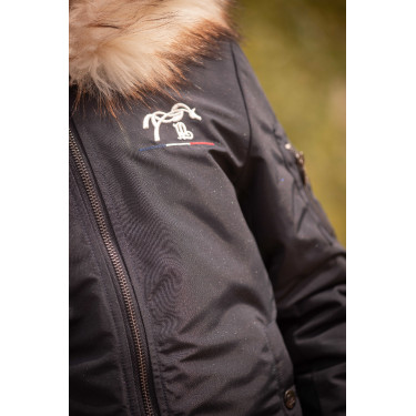 Cazadora Pénélope Lyon Azul marino glitter