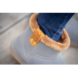 Botines Pénélope Gris / marrón