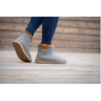 Botines Pénélope Marino / marrón Azul