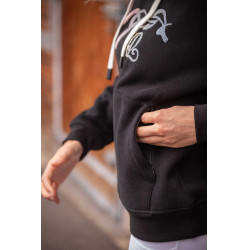 Sudadera PENELOPE - Divertida Negro Sudadera PENELOPE - Divertida Negro