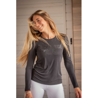 Camiseta PENELOPE - Lovely - Manga larga Antracita Camiseta PENELOPE - Lovely - Manga larga Antracita