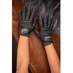 Guantes EDEN BY PENELOPE Prisma strass niño Negro