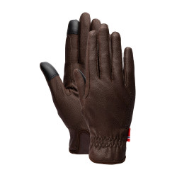 Guantes de equitación B Vertigo Luka Marrón oscuro Marr&amp;amp;amp;oacute;n