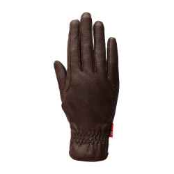 Guantes de equitación B Vertigo Luka Marrón oscuro Marr&amp;amp;amp;oacute;n