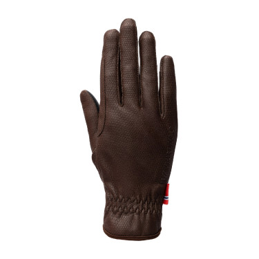 Guantes de equitación B Vertigo Luka Marrón oscuro Marr&amp;amp;amp;oacute;n