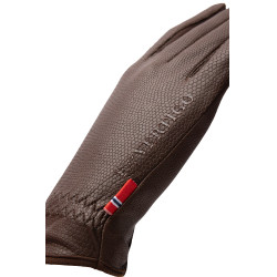 Guantes de equitación B Vertigo Luka Marrón oscuro Marr&amp;amp;amp;oacute;n