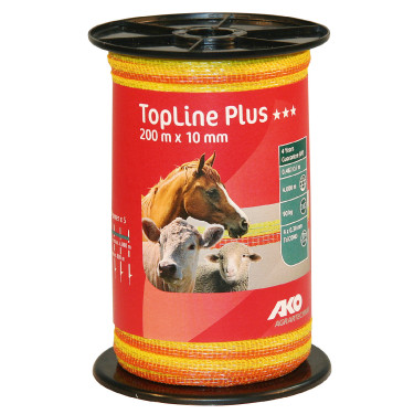 Cinta blanca/roja TopLine Plus AKO Amarillo / naranja
