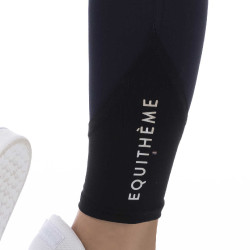 Pantalón Equithème Safir marine, contrastes noirs Azul Pantalón Equithème Safir marine, contrastes noirs Azul
