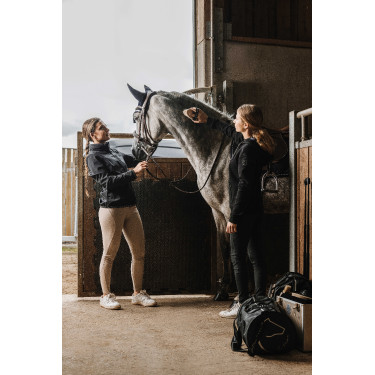 Bolso de bolos Je t'aime Equithème Negro