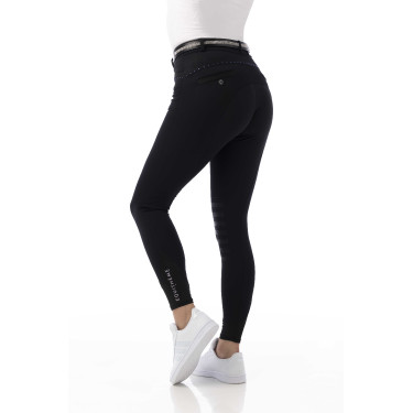 Pantalón Equithème Safir Negro / azúl Pantalón Equithème Safir Negro / azúl