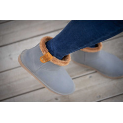 Botines Pénélope Gris / marrón