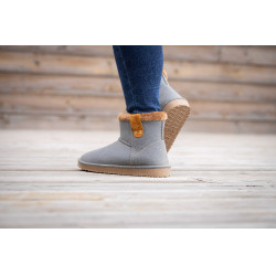 Botines Pénélope Gris / marrón