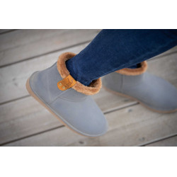 Botines Pénélope Gris / marrón