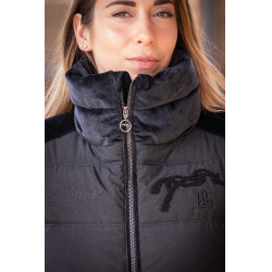 Chaqueta acolchada Pénélope Sonia sin mangas Negro Chaqueta acolchada Pénélope Sonia sin mangas Negro