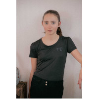Camiseta Tecty Pénélope de manga corta Gris Camiseta Tecty Pénélope de manga corta Gris