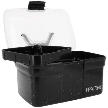 Caja de limpieza HIPPOTONIC - Purpurina Negro