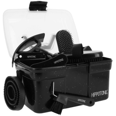 Caja de limpieza HIPPOTONIC - Purpurina Negro